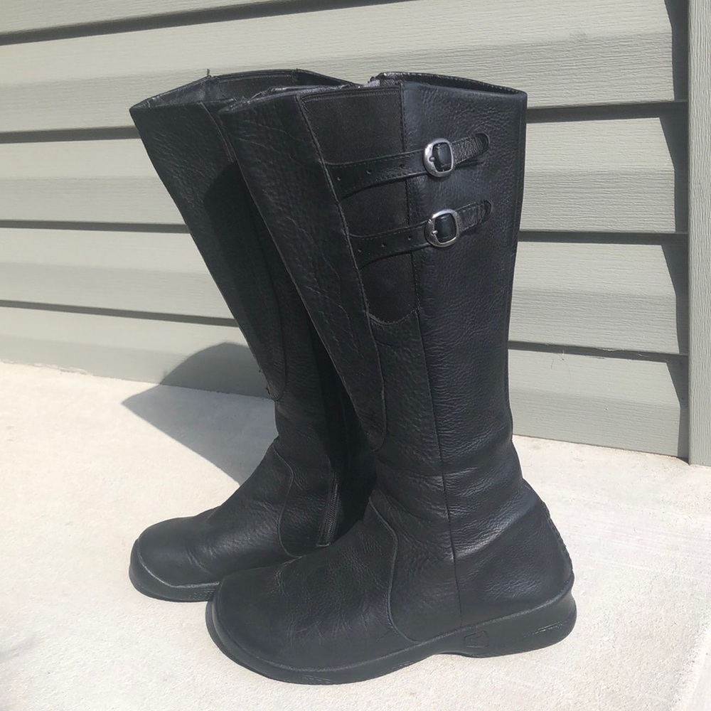 Keen Black Leather Boot